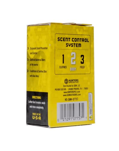 Scent-A-Way MAX Bar Soap - Odorless Green Soap 3.5 Oz