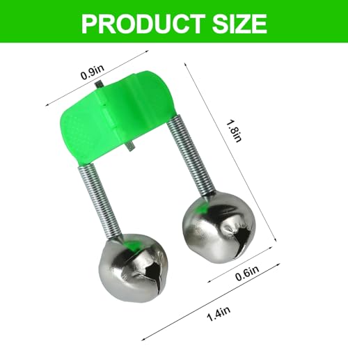 Fishing Rod Bells - 50PCS Durable Plastic Clip Set