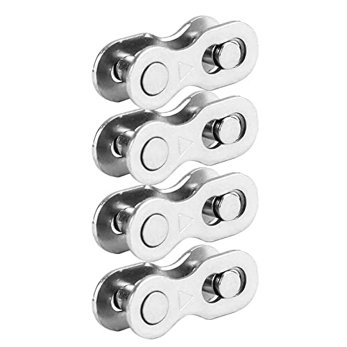 Bicycle Missing Link Chain - 6/7/8 Speed - 4 Pairs - Steel