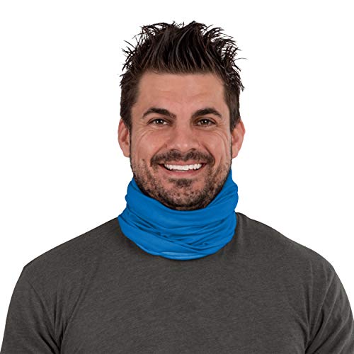 Detroit Lions Neck Gaiter - Unisex Adult Multiuse Big Logo