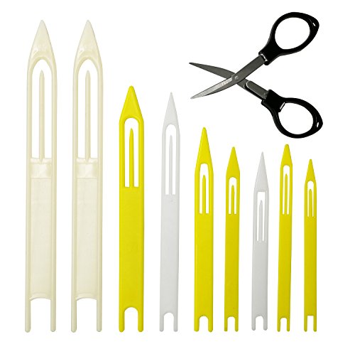Fishing Net Repair Kit - 9 Pcs Mending Needles for Netting