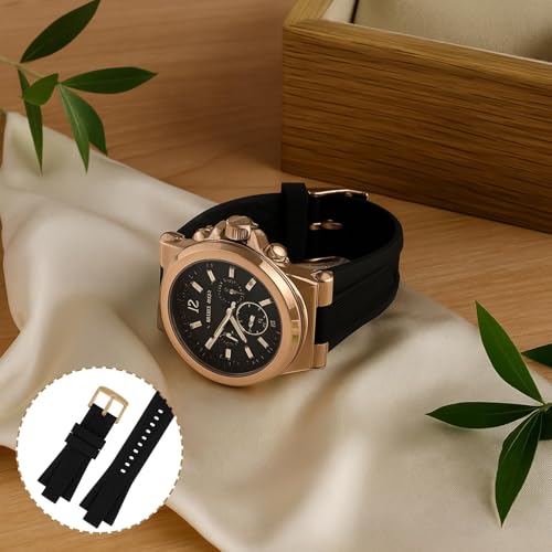 Soft Rubber Watch Band for Michael Kors - Quick Release Strap 29mm