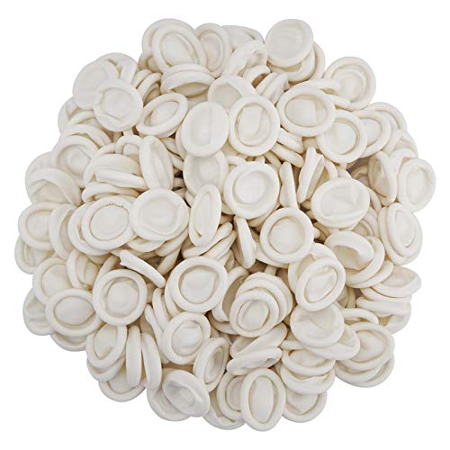 Large Disposable Latex Finger Cots - 330 PCS Finger Gloves
