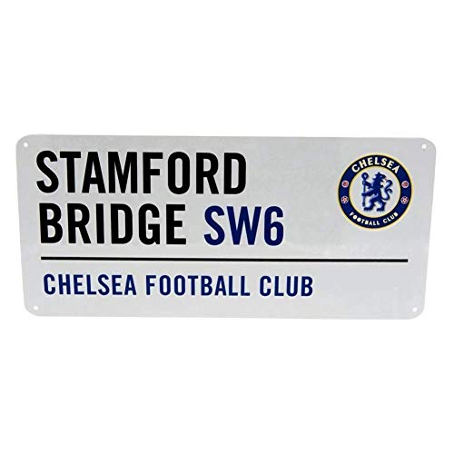 Stamford Bridge Metal Street Sign - Chelsea FC Authentic