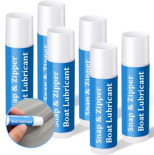 Zipper Lubricant Wax - 6 Pack Marine Maintenance Supplies