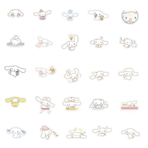 50PCS Waterproof Vinyl Aesthetic Stickers for Laptops and Tumblers - Style B