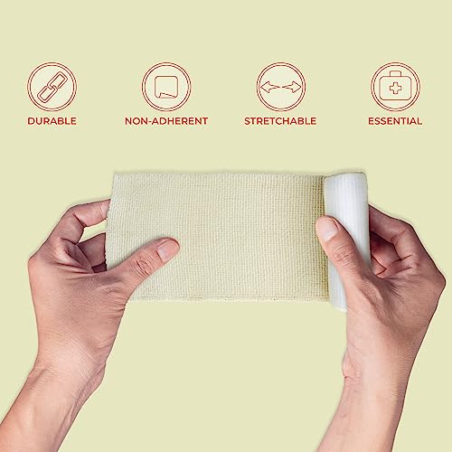 2 Inch Conforming Gauze Roll Bandage - Box of 12 Non-Sterile