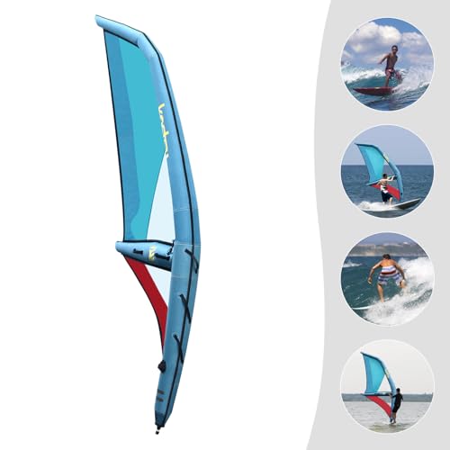 Inflatable Paddle Board Sail - 45.21ft² Sail Area, 360° Base Rotation