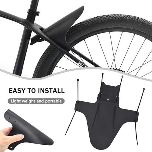 Mountain Bike Fenders - 2 PCS Front & Rear Mudguards