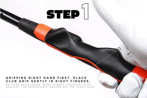 Golf Grip Trainer for Left Handed Golfers - Improve Swing Accuracy