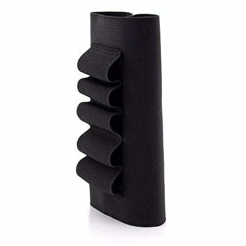 Tactical Buttstock Shell Holder - 8 Round Ammo Pouch - 5 Round