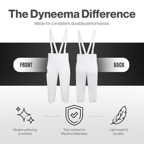 Kids Fencing Pants 350N - Breathable Lightweight Knickers - Right Hand