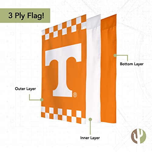 University of Tennessee Garden Flag - Double-Sided 12x18 in Outdoor Décor