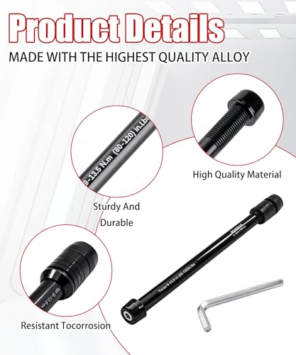 12mm Thru Axle Adapter for Bike Trainer - M12x1.5/166-178
