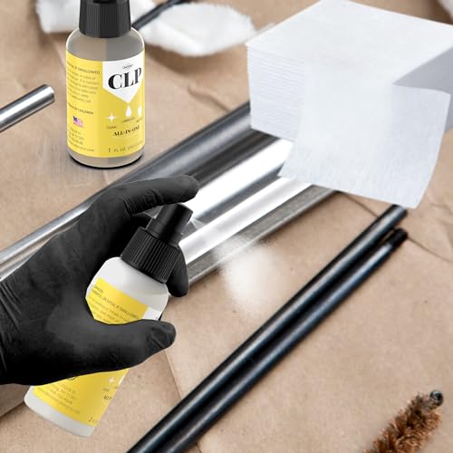 Gun Cleaning Kit with CLP Oil - 2oz & 1oz Needle Oiler
