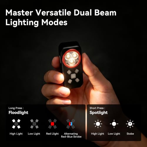 Yzoni R3 Yellow 800 Lumen EDC Clip-On Flashlight, Rechargeable