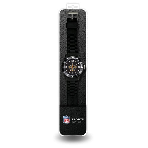 New Orleans Saints Spirit Watch - Team Colored Dial, Water Resistant
