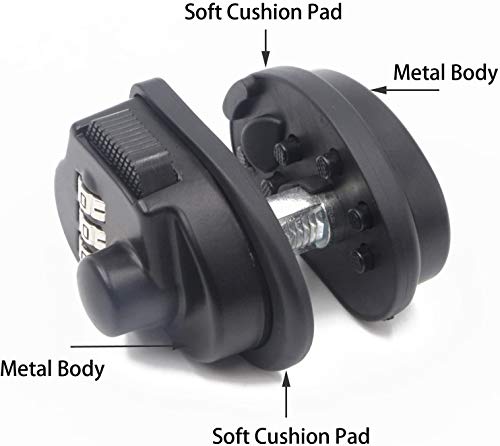 3-Digit Combination Gun Lock & Cable Lock - Onyx