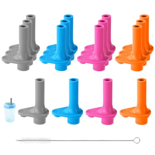 16 Pack Silicone Replacement Bite Valves for Zak Kelso 15oz Water Bottles