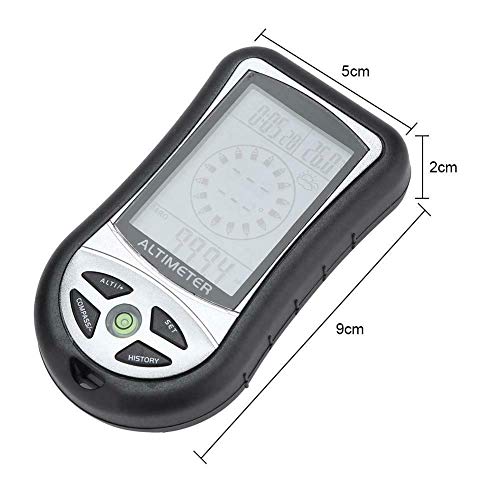 8-in-1 Digital Altimeter Compass - Outdoor Hiking Safety Tool
