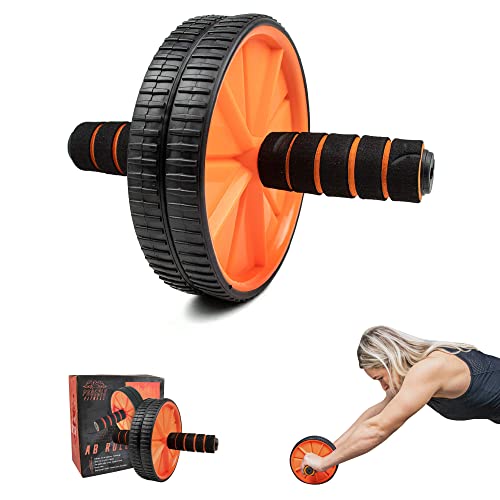 Ab Roller Wheel for Core Strength Training - Grey