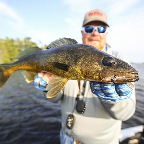 Short Shank Tungsten Fishing Jig for Walleye - Silver, 1/4 Oz