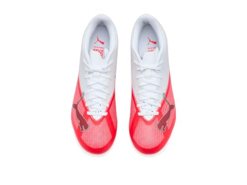 Puma Mens Ultra 7 Play Firm Ground Soccer Cleats Narrow Red/Black/White