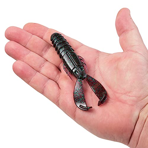 PowerBait Crash Craw Fishing Soft Bait - 4 1/4" June Bug