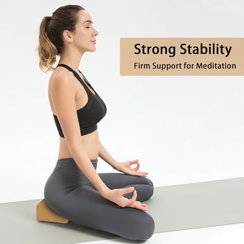 Cork Yoga Block - Eco-Friendly 9"x6"x3" Yoga Accessory