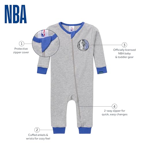 NBA Baby Footless Pajamas - Dallas Mavericks, 24 Months