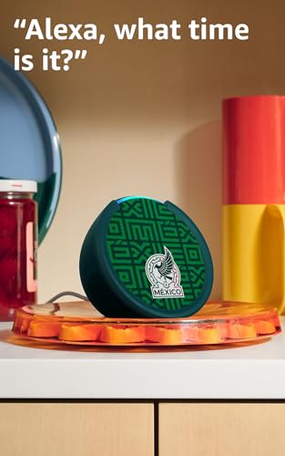 Mexico National Soccer Team Limited-Edition Echo Pop Smart Speaker