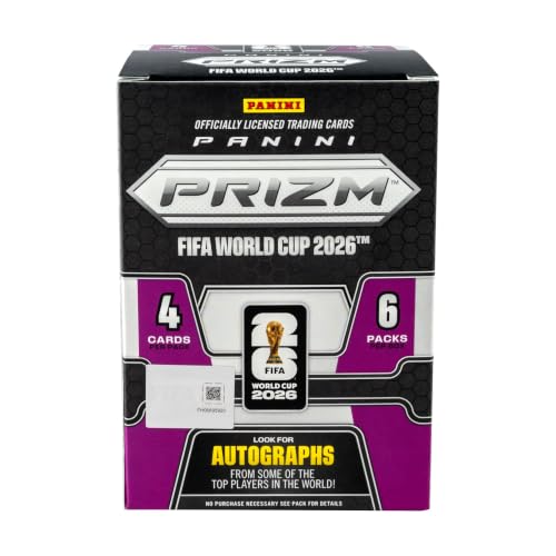 2026 Panini Prizm World Cup Soccer Trading Cards Value Box - 24 Cards