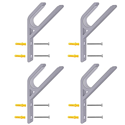 Skateboard Wall Mount Rack with Silicone Pad - 1 Hanger
