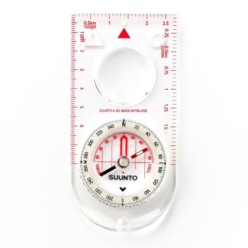 A-30 Hiking Compass - Compact with Luminous Markings, Northern Hemisphere