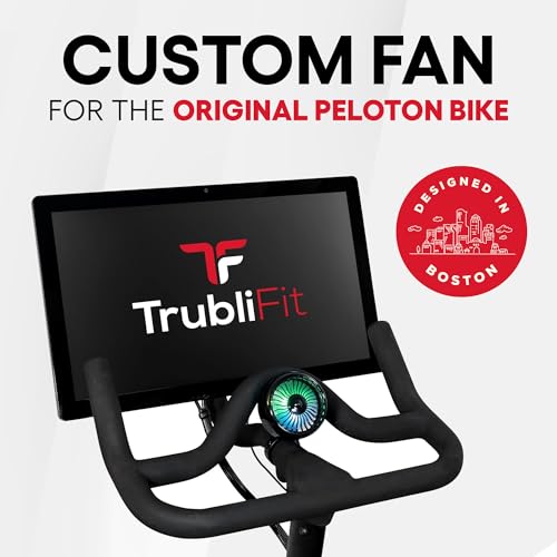Custom Fit Fan for Original Peloton Bike - No Batteries Required