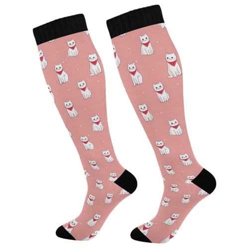 Compression Socks for Men & Women - Milk Cow Design - 1 Pack