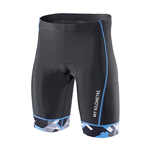 Men's Triathlon Shorts with Adjustable Drawstring & Pockets
