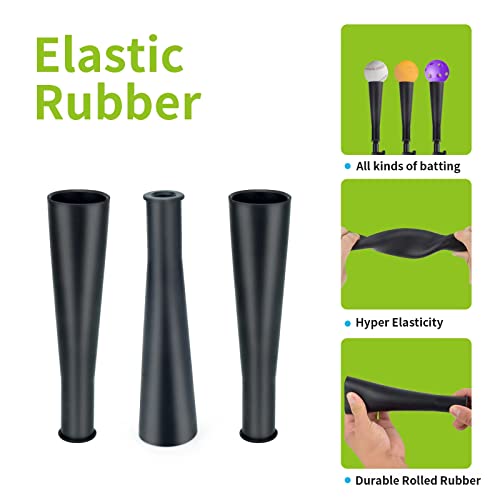 Eastgoing Baseball & Softball Batting Tee Topper Replacement Rubber Cup - 5 Pieces