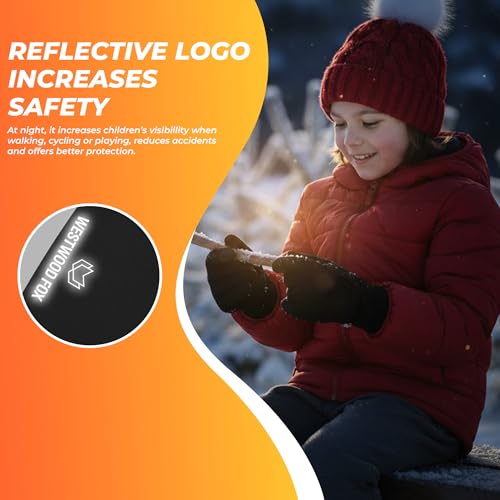 Kids Thermal Cycling Gloves - Flexible Grip & Touchscreen - XS (4-6 Years)