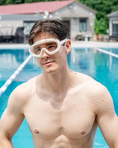 Seasprint Swim Goggles - Wide Angle Anti-Fog UV Protection - Purple