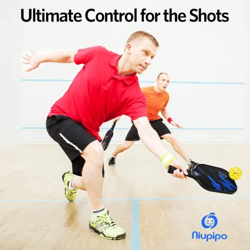 Pickleball Paddle Set of 2 - USAPA Approved, Lightweight, Blue & Orange