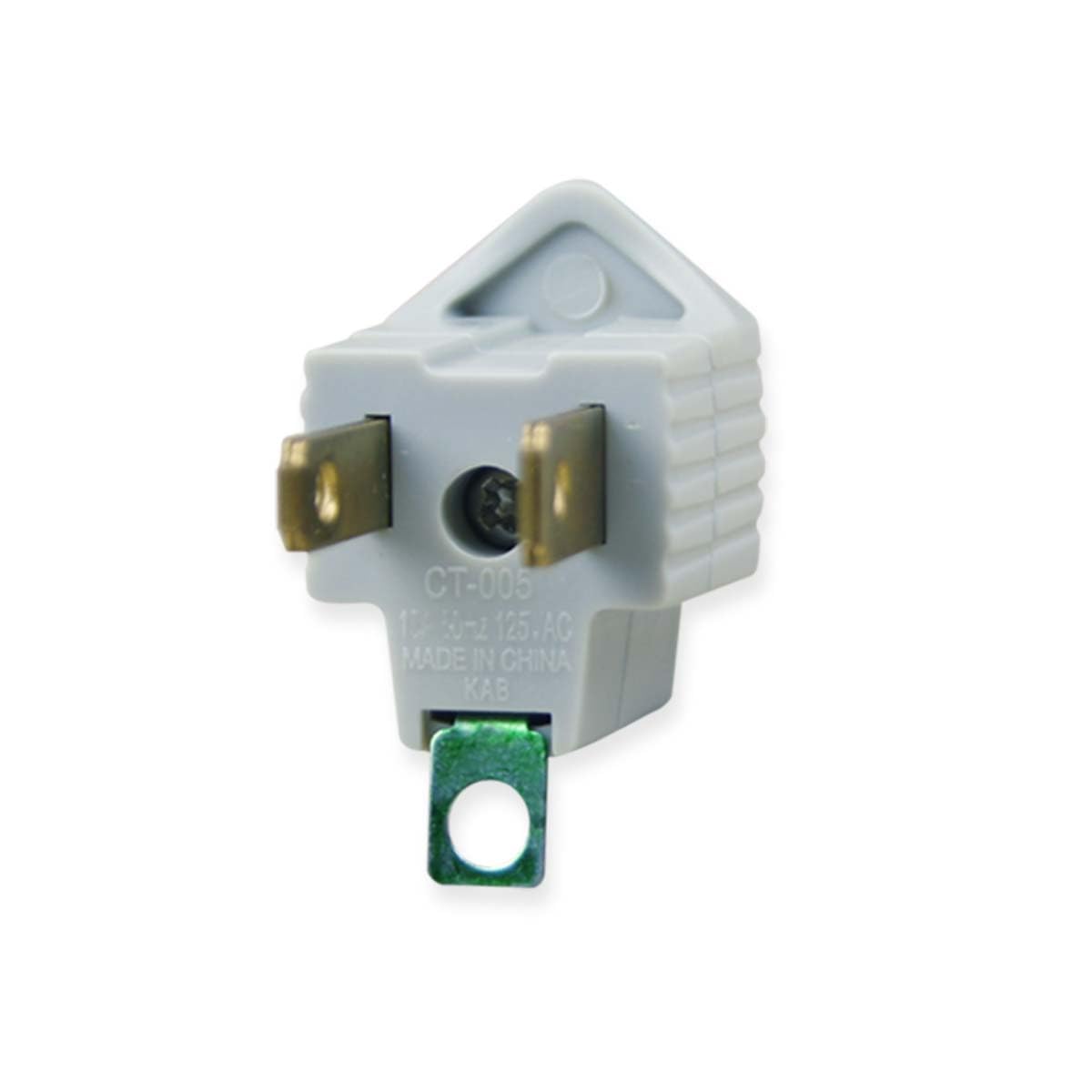 OSKOS 12 Pack Grounding Outlet Adapter, 3-2 Prong Adapter Converter, Portable Wall Outlet Plug, ETL Listed.