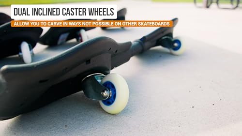 RipStik Caster Board Classic - 360-Degree Skateboard - Blue