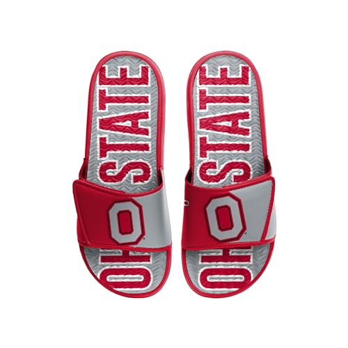NCAA Men's Gel Sandals - Ohio State Buckeyes Flip Flops
