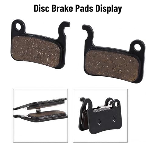 Bike Brake Pads Set for M956, Semi-Metal Disc Brake Replacement, Lightweight & Long-Lasting