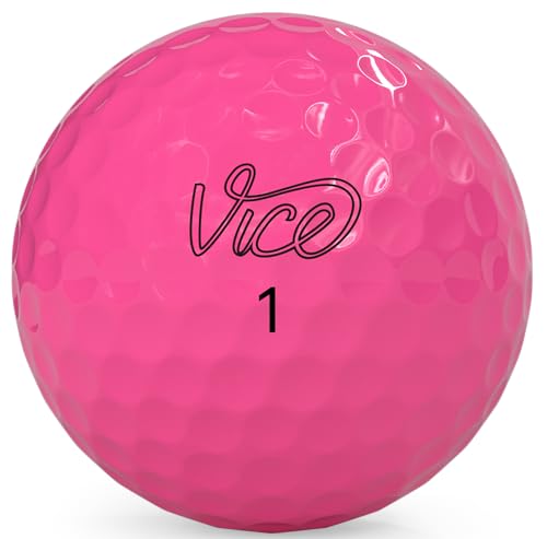 Vice Drive Golf Balls - Generation 3 Pink - Maximum Distance