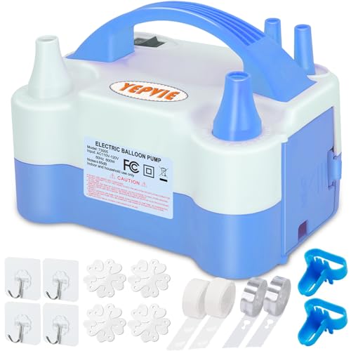 Portable Electric Balloon Pump with 14 Arch Kits - Fast Inflator