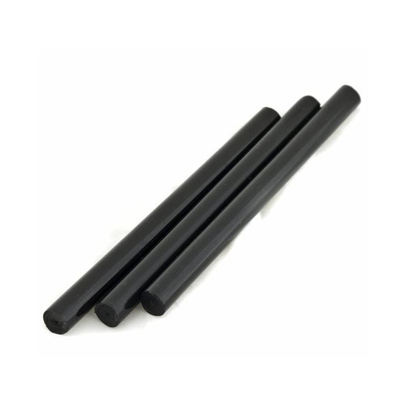 P-Tex Ski Repair Sticks – 3 Black 11mm Replacement P-Tex Rods for Skimender RP350 & RP360 Base Repair Guns – Ski & Snowboard Base Repair Kit (11.5mm x 190mm)