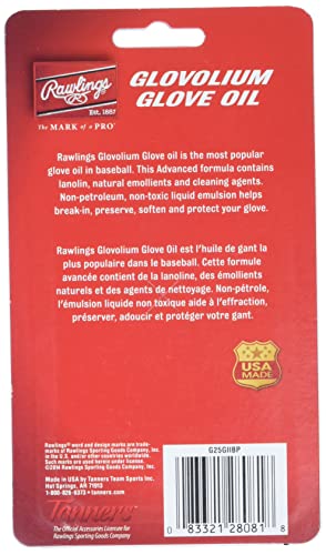 Glovolium Baseball & Softball Glove Treatment Oil - 4 oz Bottle