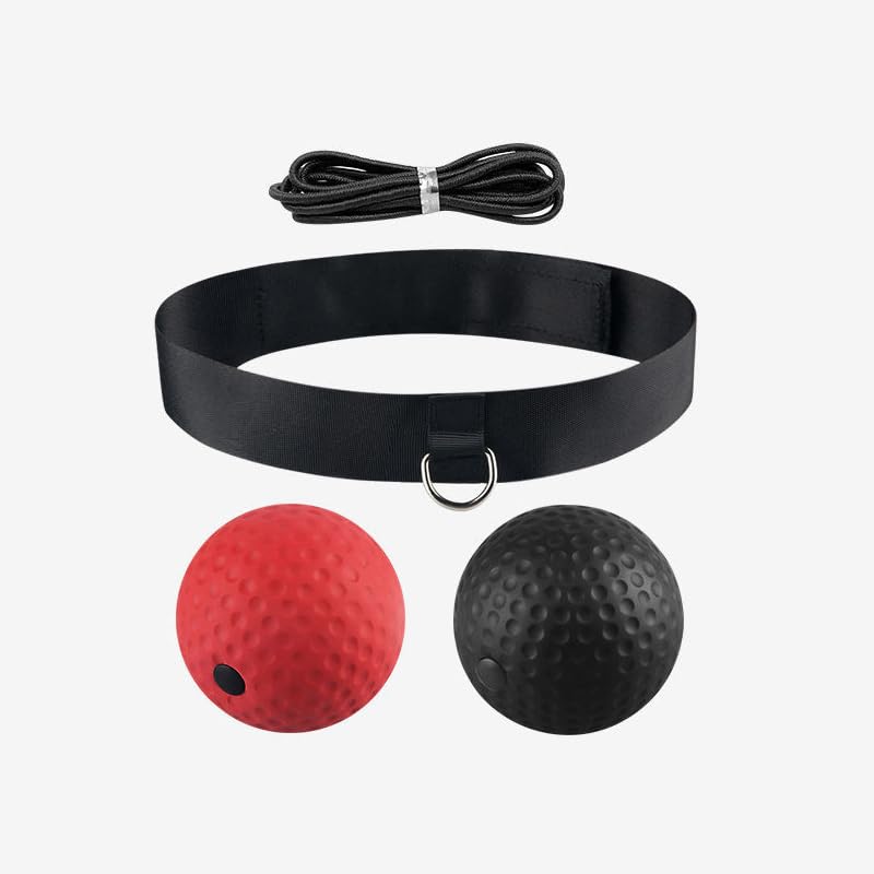 Boxing Reflex Ball Set - Improve Hand Eye Coordination & Speed
